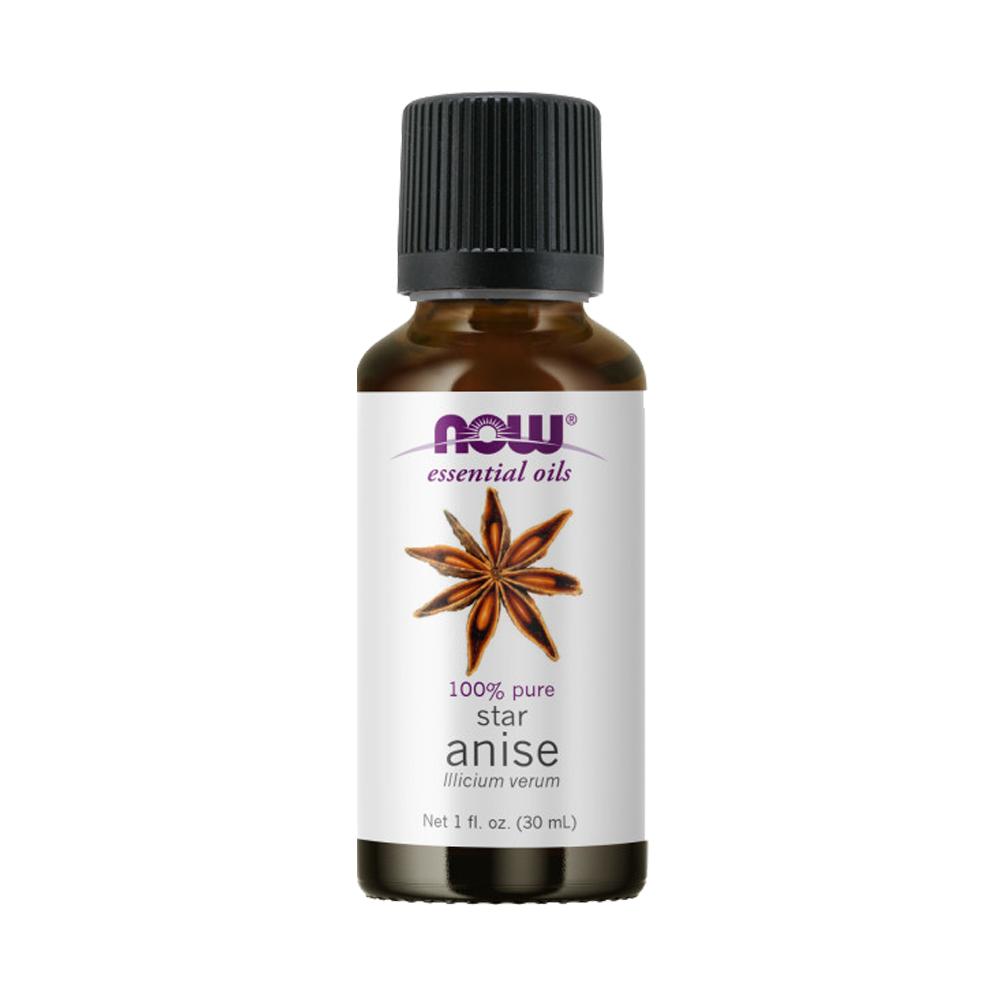 NOW FOODS Essential Oils, Anise Oil, Balancing Aromatherapy Scent, Steam Distilled, 100% Pure, Vegan, Child Resistant Cap, 1-Ounce (30 ml) Essential oils NOW Foods USA
