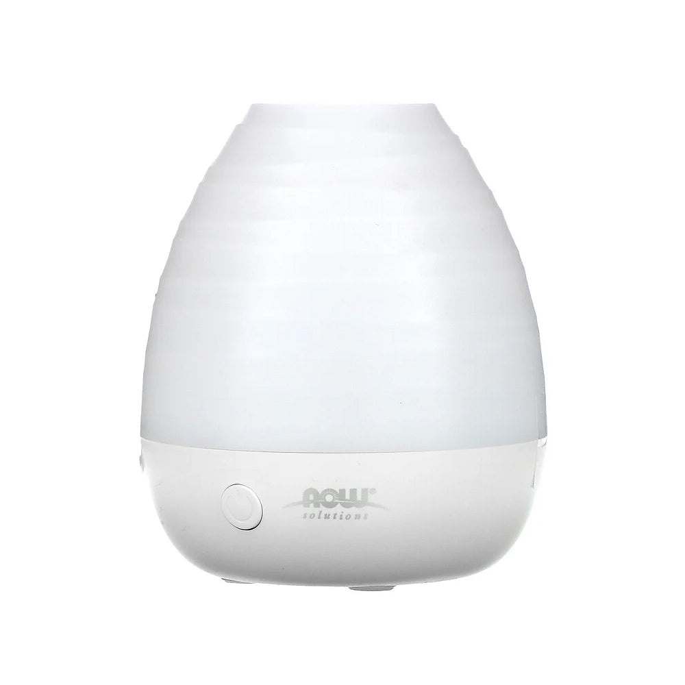 NOW Essential Oils, Ultrasonic USB Aromatherapy Oil Diffuser, Extremely Quiet, Heat Free, and Easy to Clean, Color Changing LED Diffuser Diffuser NOW Foods USA