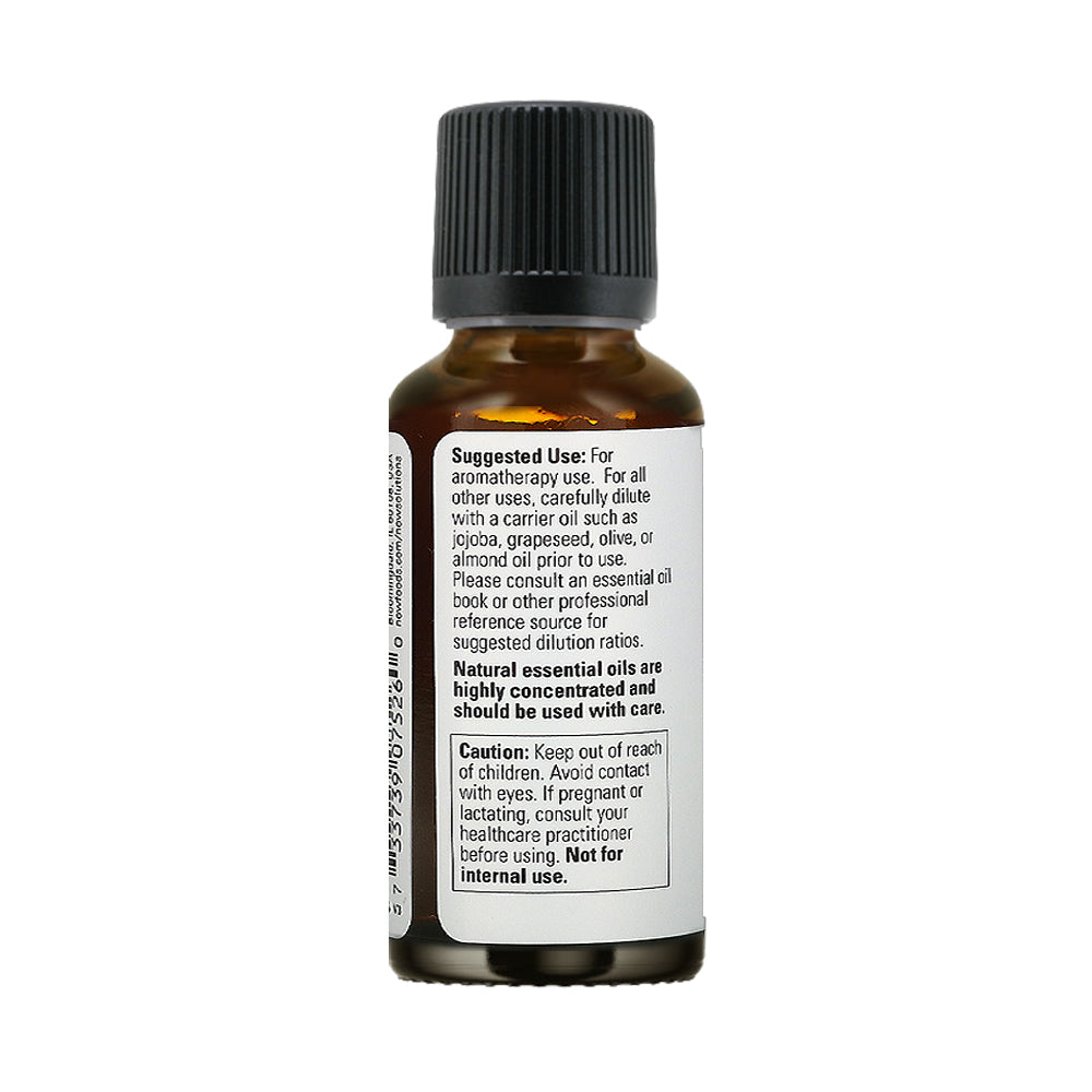 NOW FOODS Essential Oils, Atlas Cedar Oil, Balancing Aromatherapy Scent, Steam Distilled, 100% Pure, Vegan, Child Resistant Cap, 1-Ounce (30 ml) - Bloom Concept