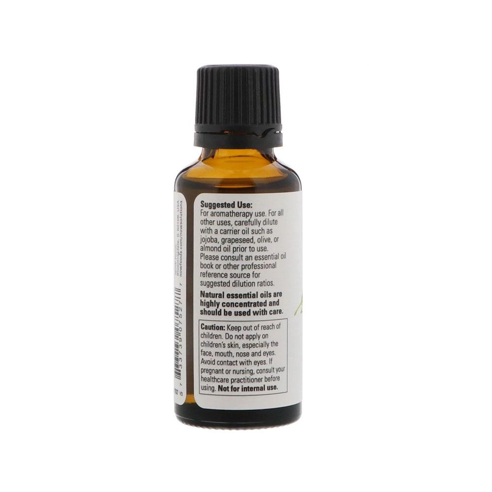 NOW Essential Oils, Eucalyptus Radiata Oil, Revitilizing Aromatherapy Scent, Steam Distilled, 100% Pure, Vegan, Child Resistant Cap, 1-Ounce (30ml) - Bloom Concept