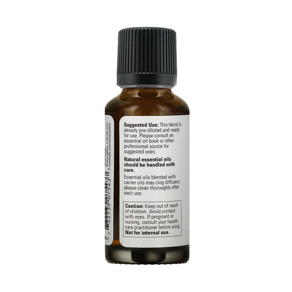 NOW Essential Oils, Myrrh Oil Blend, Meditative Aromatherapy Scent, Steam Distilled, 100% Pure, Vegan, Child Resistant Cap, 1-Ounce (30ml) Essential oils NOW Foods USA