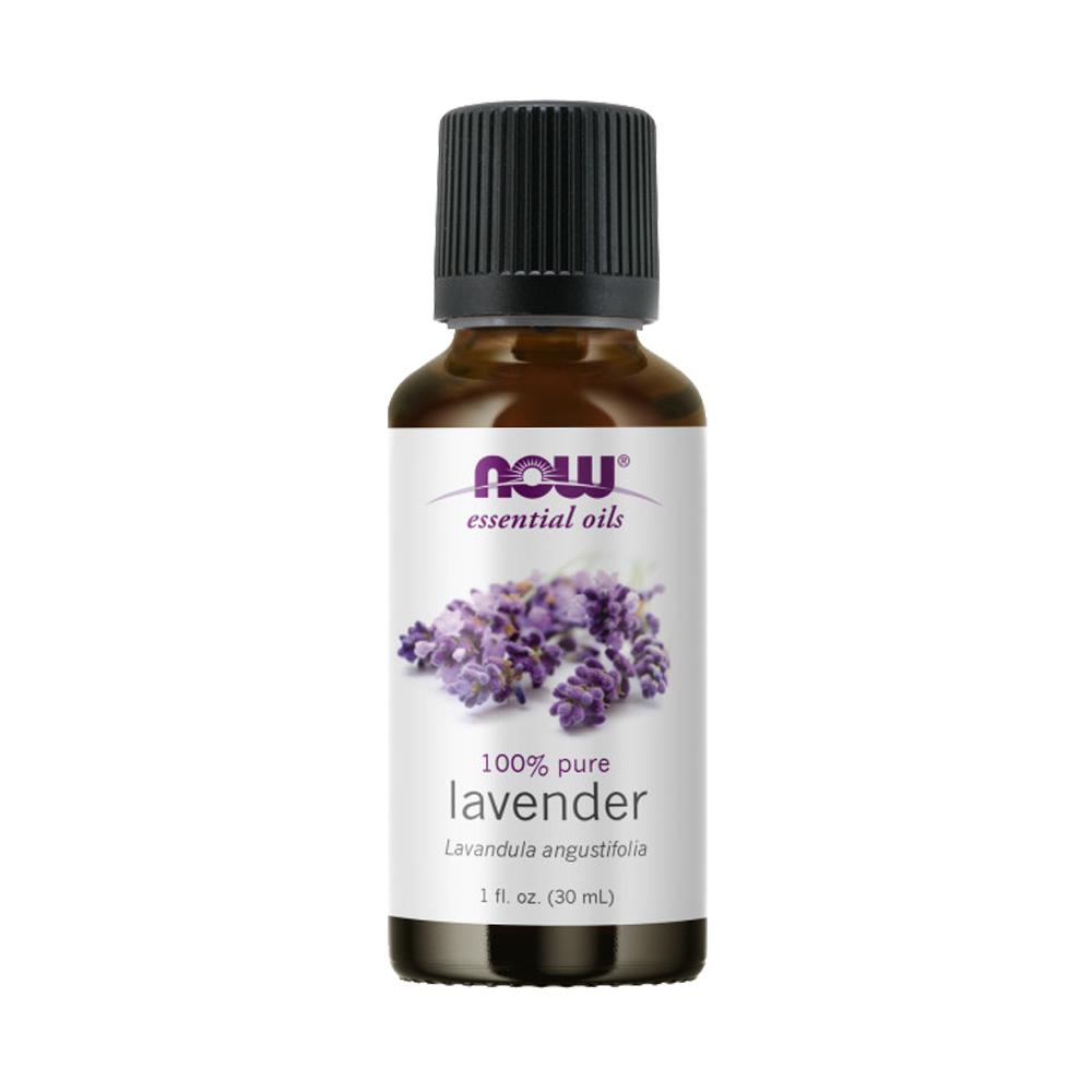 NOW Essential Oils, Lavender Oil, Soothing Aromatherapy Scent, Steam Distilled, 100% Pure, Vegan, Child Resistant Cap, 1-Ounce (30 ml) Essential oils NOW Foods USA