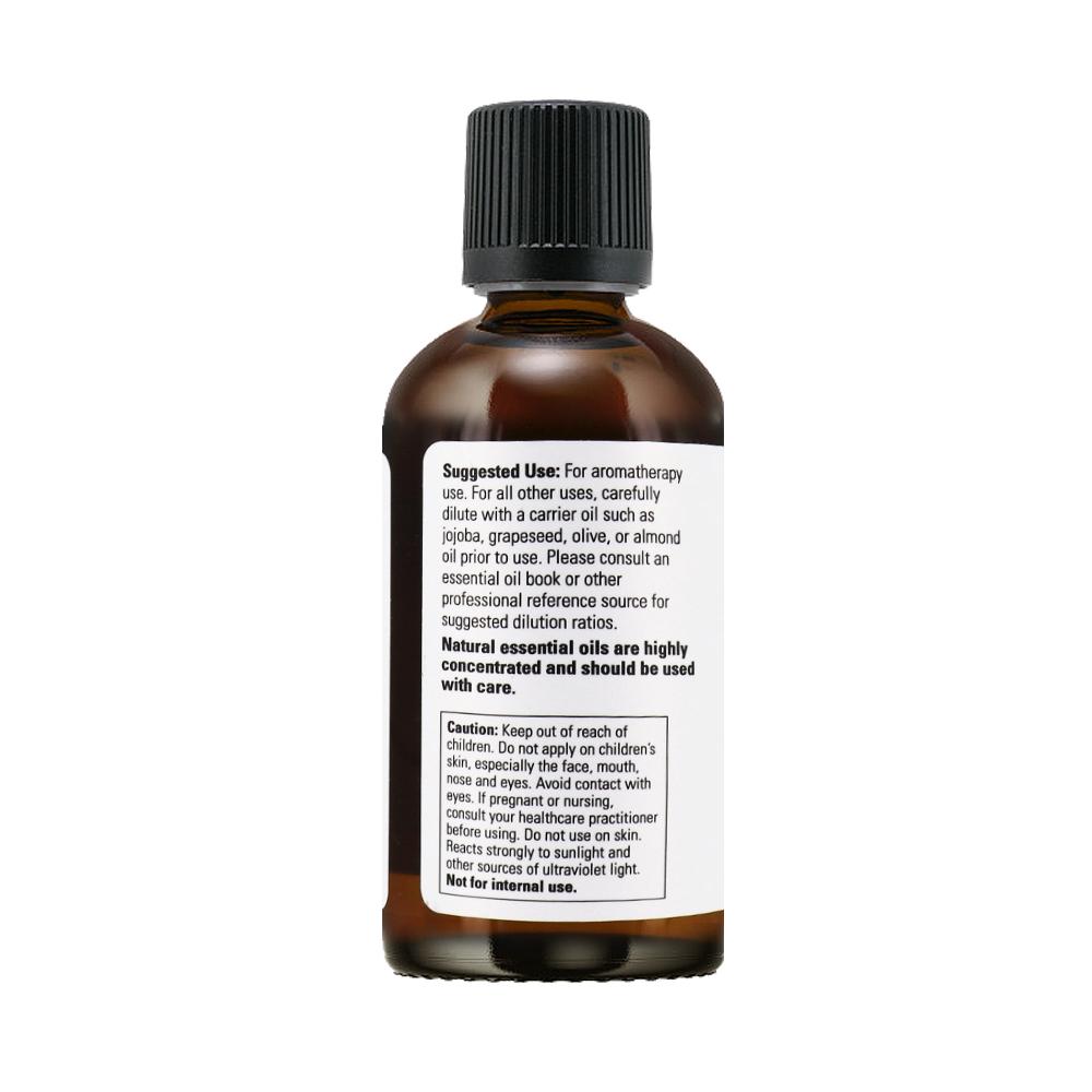 NOW FOODS Essential Oils, Lemon Oil, Cheerful Aromatherapy Scent, Cold Pressed, 100% Pure, Vegan, Child Resistant Cap, 4-Ounce (118 ml) Essential oils NOW Foods USA