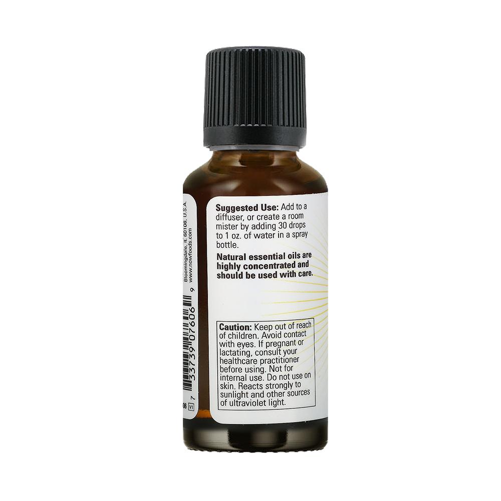 NOW Essential Oils, Mental Focus Oil Blend, Centering Aromatherapy Scent, Blend of Pure Essential Oils, Vegan, Child Resistant Cap, 1-Ounce (30ml) Essential oils NOW Foods USA