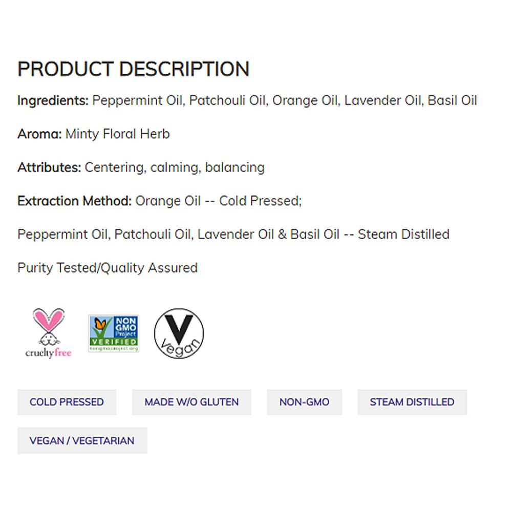 NOW Essential Oils, Peace & Harmony Oil Blend, Calming Aromatherapy Scent, Blend of Pure Essential Oils, Vegan, Child Resistant Cap, 1-Ounce (30ml) Essential oils NOW Foods USA