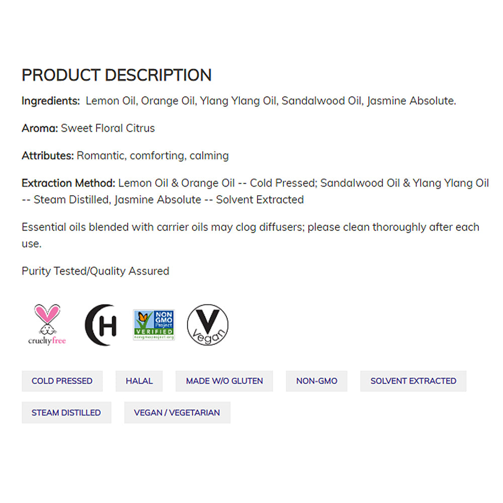 NOW Essential Oils, Naturally Loveable Oil Blend, Romantic Aromatherapy Scent, Vegan, Child Resistant Cap, 1-Ounce (30ml) Essential oils NOW Foods USA