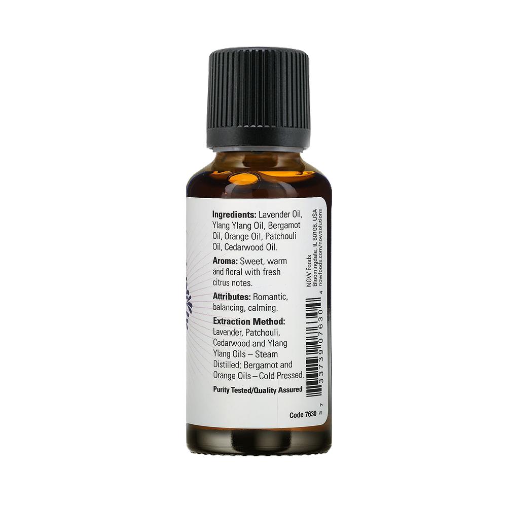 NOW Essential Oils, Bottled Bouquet Oil Blend, Floral Aromatherapy Scent, Blend of Pure Essential Oils, Vegan, Child Resistant Cap, 1-Ounce (30ml) Essential oils NOW Foods USA