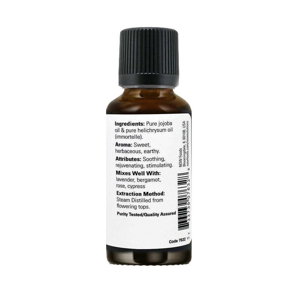 (30% OFF) NOW Essential Oils, Helichrysum Oil Blend, Soothing Aromatherapy Scent, Steam Distilled, 100% Pure, Vegan, Child Resistant Cap, 1-Ounce (30ml)--Best by 01/24 - Bloom Concept