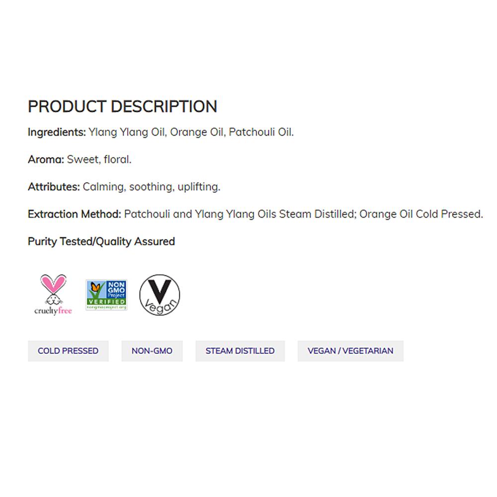 NOW Essential Oils, Peace, Love and Flowers, Sweet Floral Aromatherapy Scent, Blend of Pure Essential Oils, Vegan, Child Resistant Cap, 1-Ounce (30ml) Essential oils NOW Foods USA