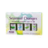 NOW Seasonal Changes Balancing Aromatherapy Kit, 4x10ml Incl Tea Tree, Eucalyptus Radiata, Clear the Air and Nature&