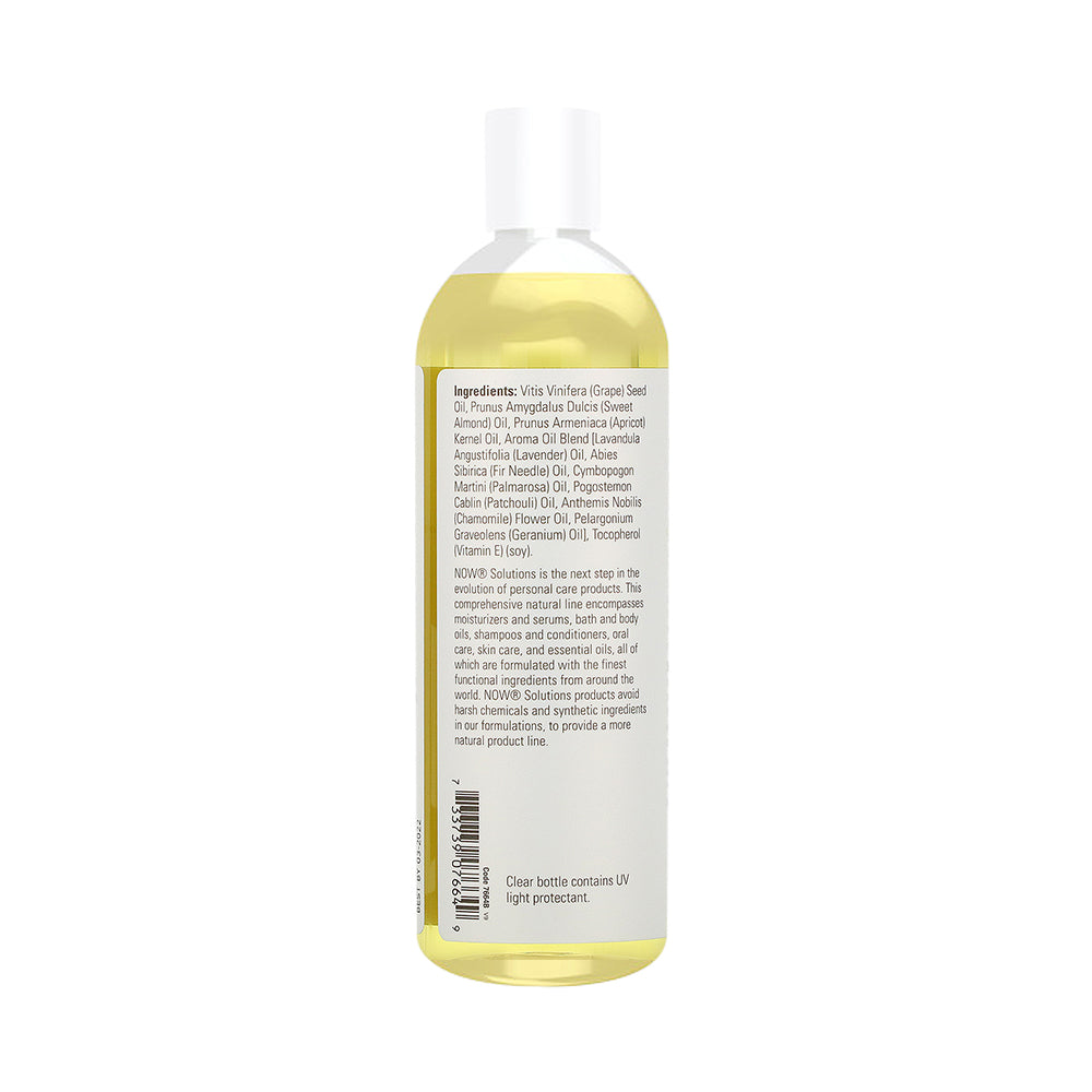 NOW Solutions, Comforting Massage Oil, Vitamin Infused Blend, Soothing and Nourishing, 16-Ounce (473 ml) - Bloom Concept