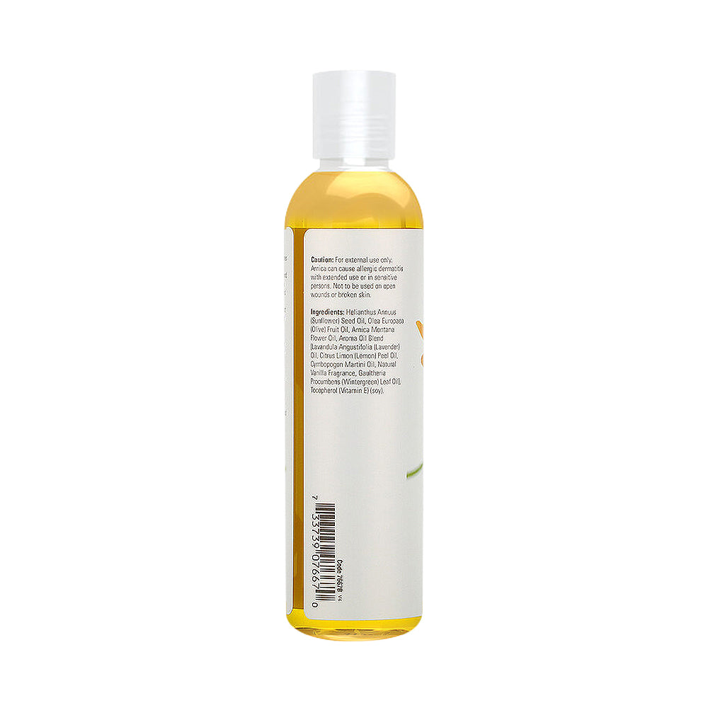 NOW Solutions, Arnica Relief Massage Oil, Therapeutic and Soothing on Sore, Achy Muscles, 8-Ounce (237 ml) Massage Oils NOW Foods USA
