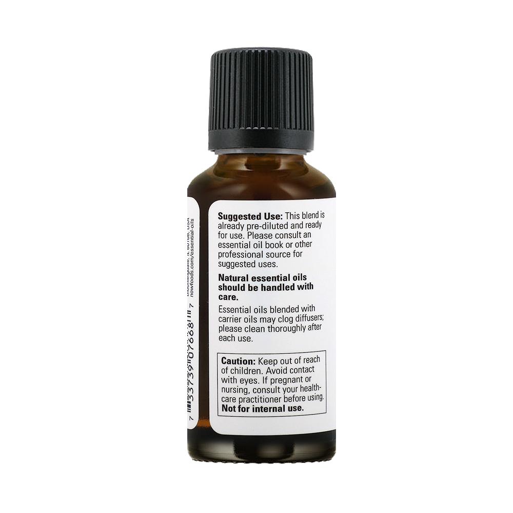NOW Essential Oils, Sandalwood Oil, 14% Blend of Pure Sandalwood Oil in Pure Jojoba Oil, Grounding Essential Aromatherapy, 1-Ounce (30ml) - Bloom Concept