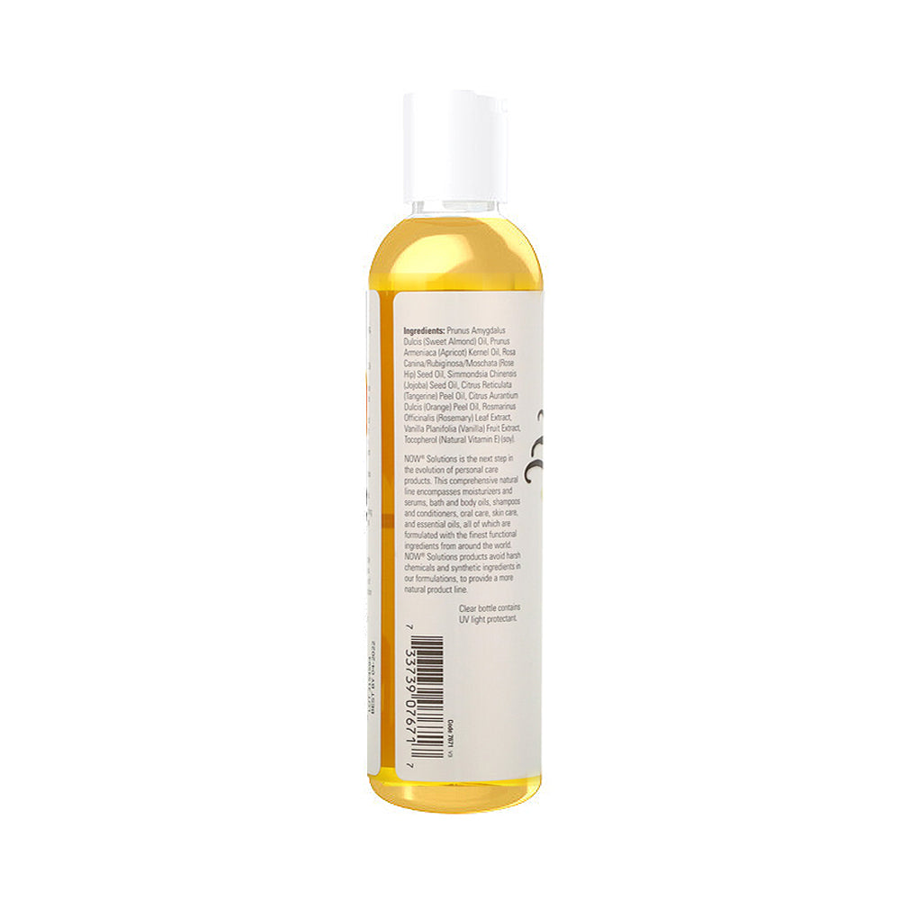 NOW Solutions, Refreshing Vanilla Citrus Massage Oil, Skin Rejuvenating Blend, Supple Skin, 8-Ounce (237 ml) Personal Care NOW Foods USA
