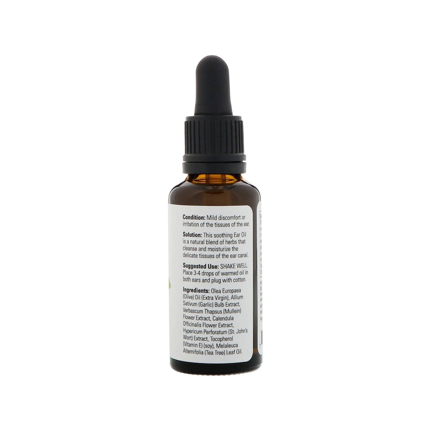 NOW Solutions, Ear Oil, Soothing Herbal Blend, Great on Mild Discomfort or Irritation, 1-Ounce (30 ml) - Bloom Concept