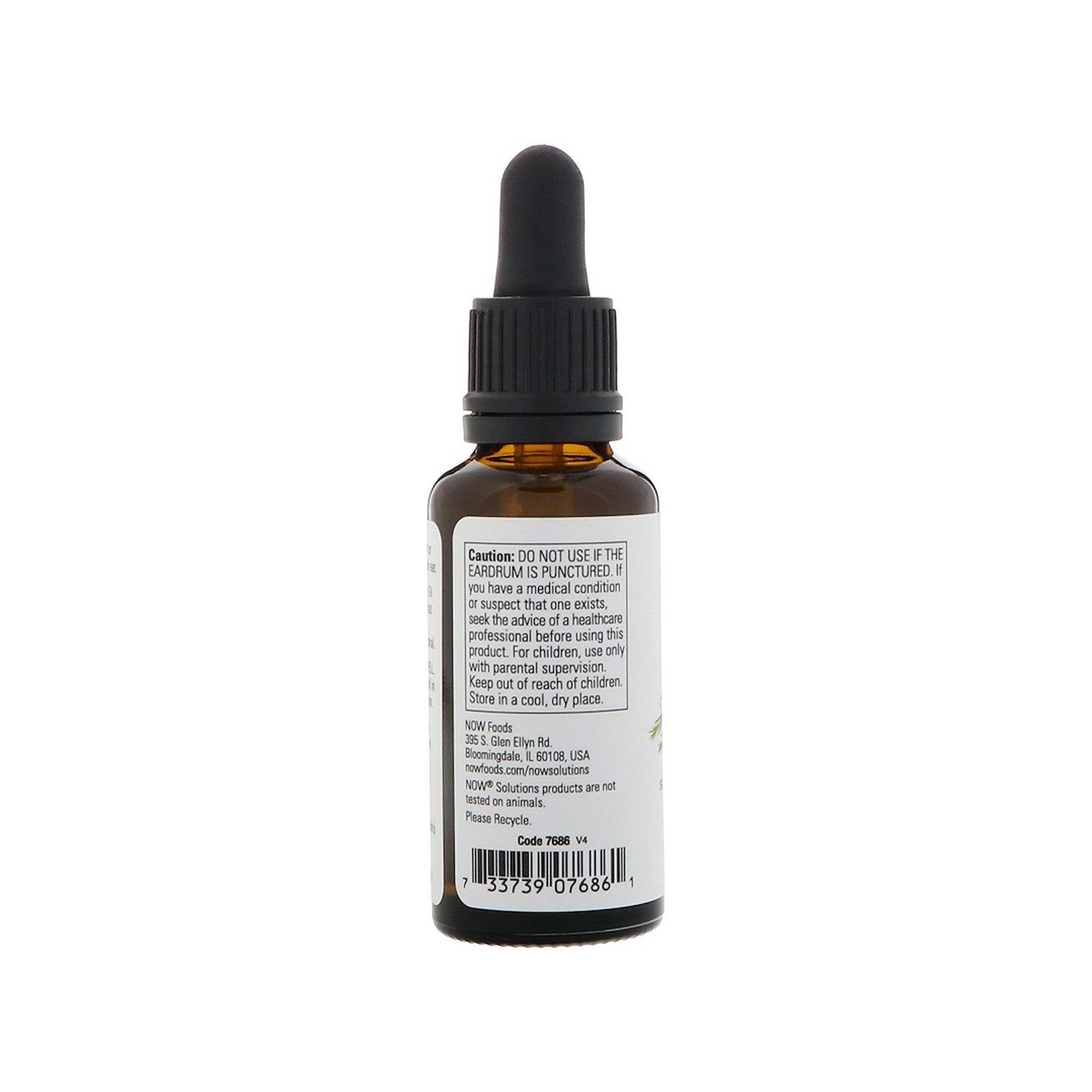 NOW Solutions, Ear Oil, Soothing Herbal Blend, Great on Mild Discomfort or Irritation, 1-Ounce (30 ml) Personal Care NOW Foods USA