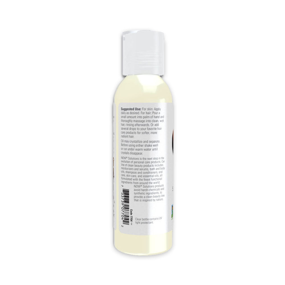 NOW Solutions, Shea Nut Oil, Multi-Purpose Intense Moisturizing Oil for Skin, Scalp and Hair, 4-Ounce (118ml) - Bloom Concept