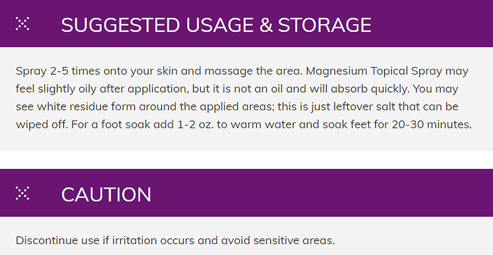NOW Solutions, Magnesium Topical Spray, from the Ancient Zechstein Seabed, Highly Concentrated, 8-Ounce (237ml) Personal Care NOW Foods USA