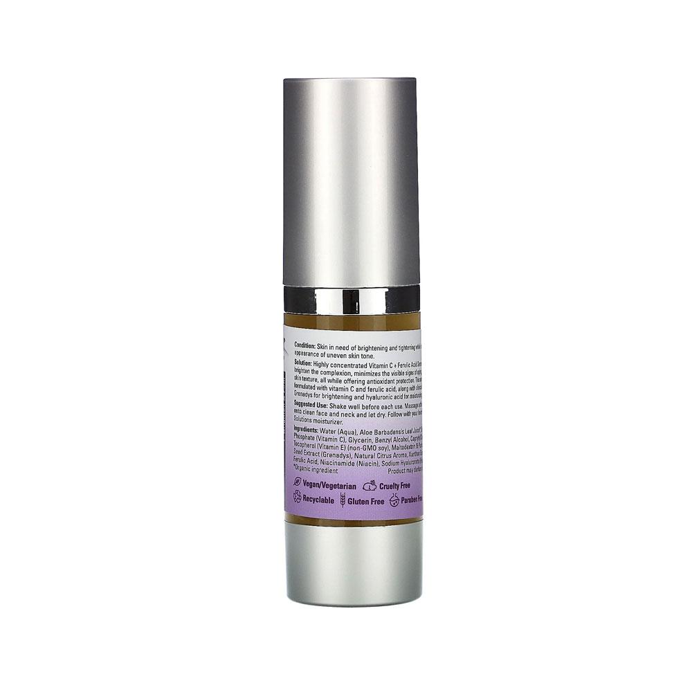 Now Foods, Solutions, Vitamin C + Ferulic Acid Serum, (30 ml) - Bloom Concept