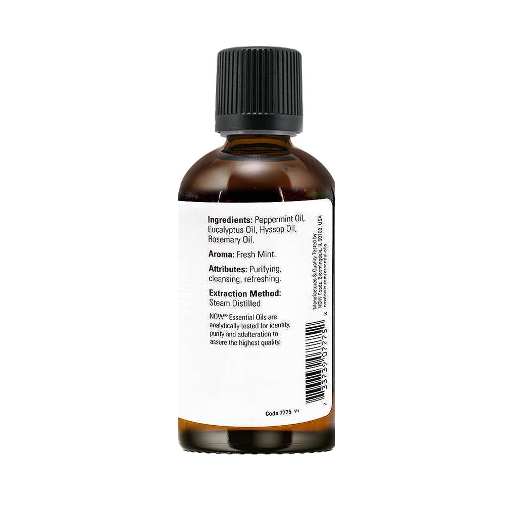 NOW Essential Oils, Clear the Air Oil Blend, Purifying Aromatherapy Scent, 1-Ounce (118 ml) Essential oils NOW Foods USA