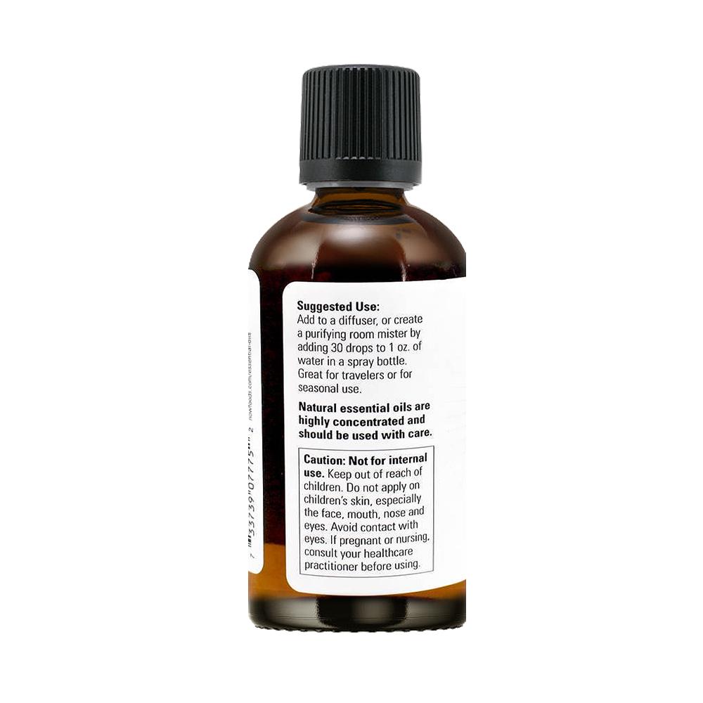 NOW Essential Oils, Clear the Air Oil Blend, Purifying Aromatherapy Scent, 1-Ounce (118 ml) - Bloom Concept