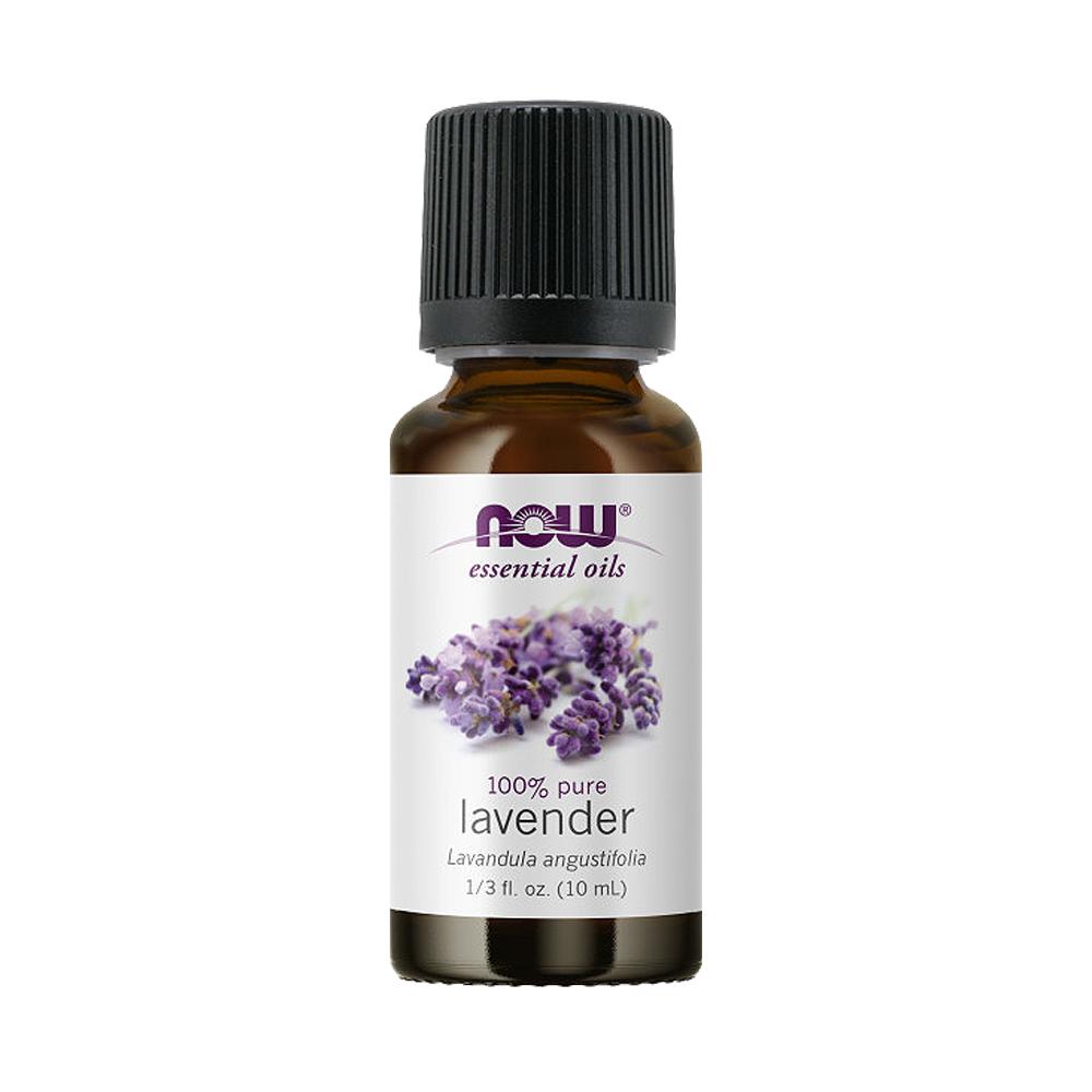 NOW FOODS Essential Oils, Lavender Oil, Soothing Aromatherapy Scent, Steam Distilled, (10 ml) - Bloom Concept