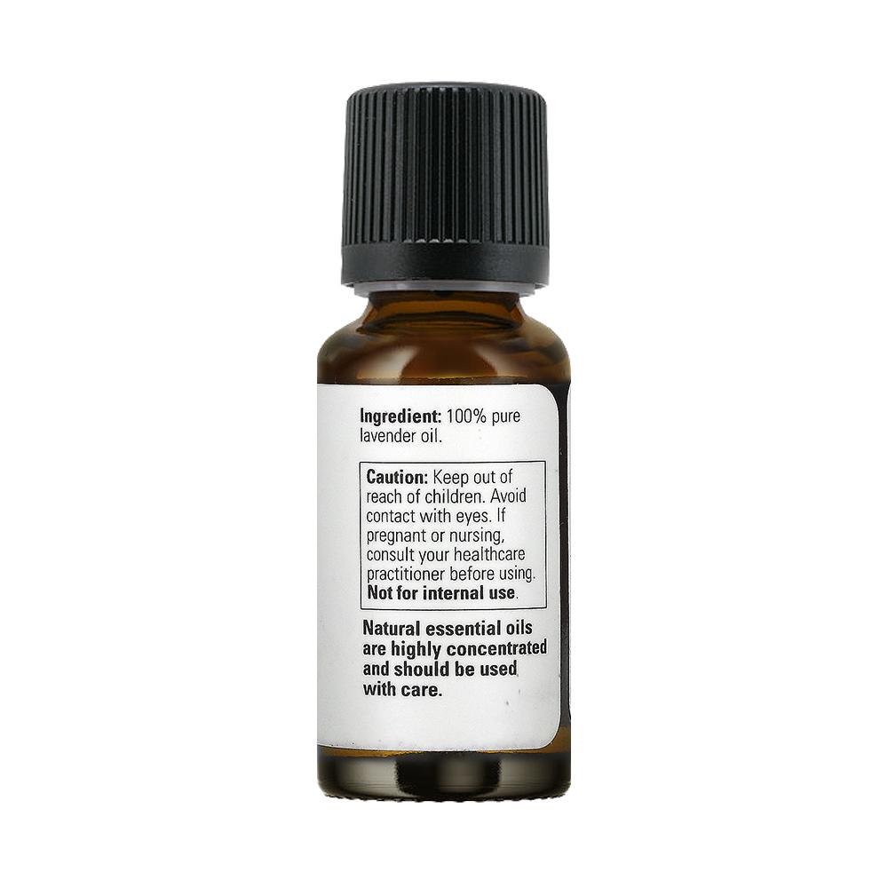 NOW FOODS Essential Oils, Lavender Oil, Soothing Aromatherapy Scent, Steam Distilled, (10 ml) - Bloom Concept