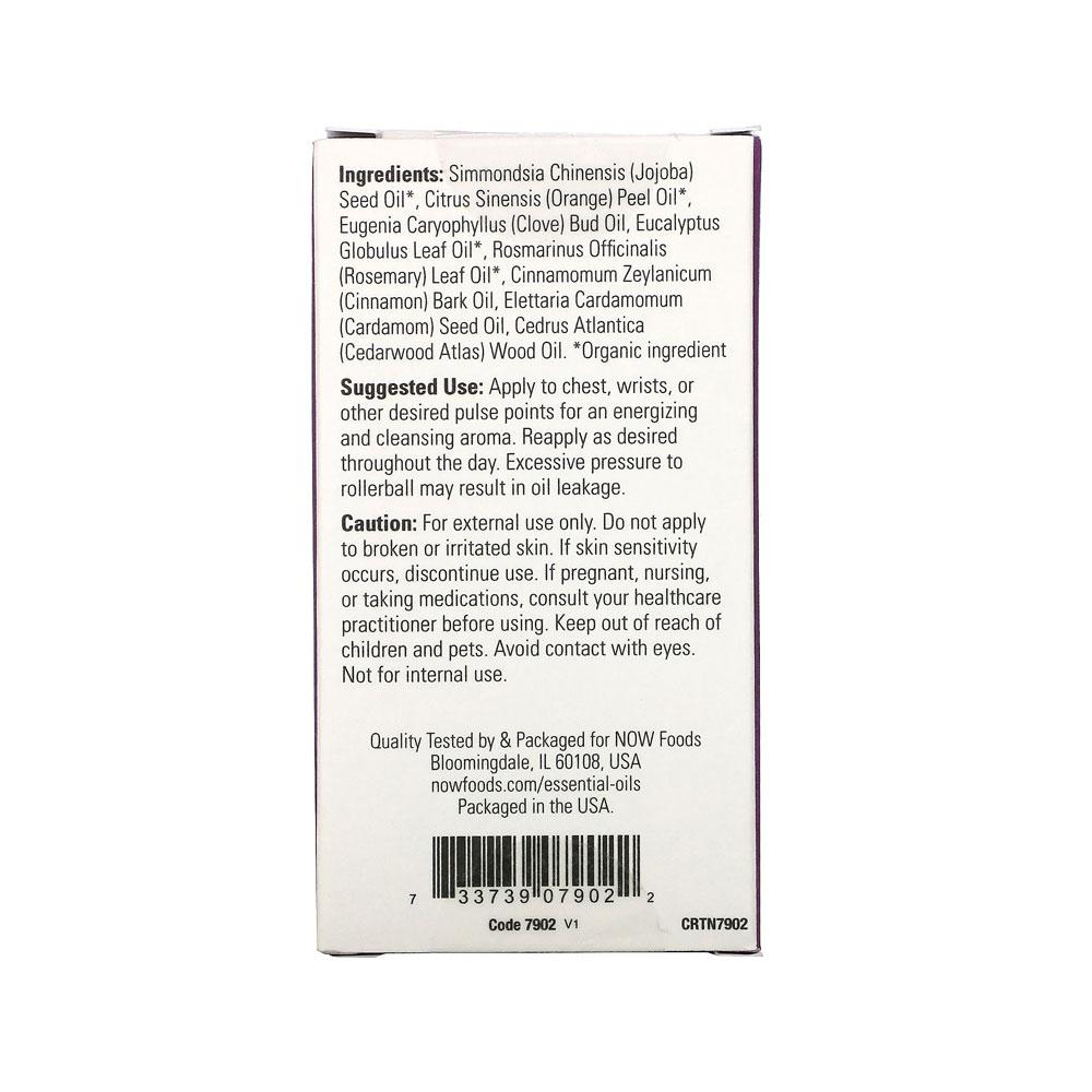 (30% OFF) NOW Essential Oils, Seasonal Defense Roll On, Non-GMO Project Verified, Cleansing Blend, Steam Distilled, Topical Aromatherapy, 10-mL--Best by 02/24 - Bloom Concept