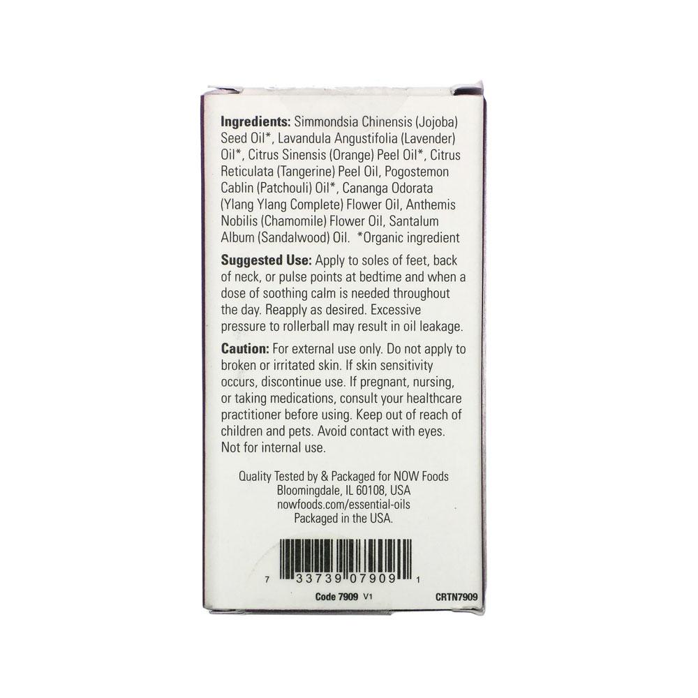 NOW Essential Oils, Take A Zen Ten Roll On, Non-GMO Project Verified, Relaxing Blend, Steam Distilled, Topical Aromatherapy, 10-mL Essential oils NOW Foods USA