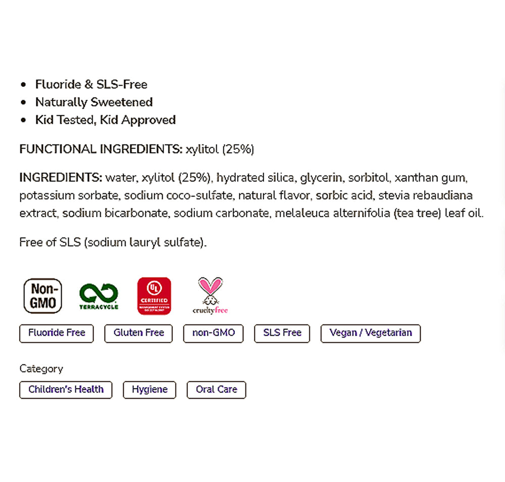 NOW Solutions, Xyliwhite Toothpaste Gel for Kids, Orange Splash Flavor, Kid Approved! 3-Ounce, packaging may vary (85 g) Personal Care NOW Foods USA