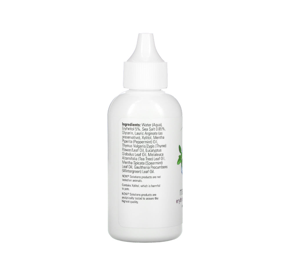NOW Solutions, Activated Nasal Mist, Soothes Nasal Passages with Erythritol and Sea Salt, 2-Ounce (59 ml) - Bloom Concept