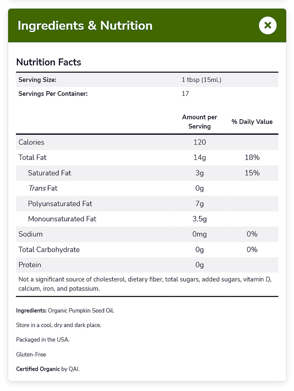 NOW Foods, Organic Virgin Pumpkin Seed Oil, Cold-Pressed, Unrefined, Distinct Robust, Nutty Flavor, Certified Non-GMO, 8.45-Ounce (250ml) - Bloom Concept