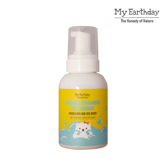 MyEarthday Bubble Foaming Cleanser formulated for Baby & Kids 300ml - Bloom Concept