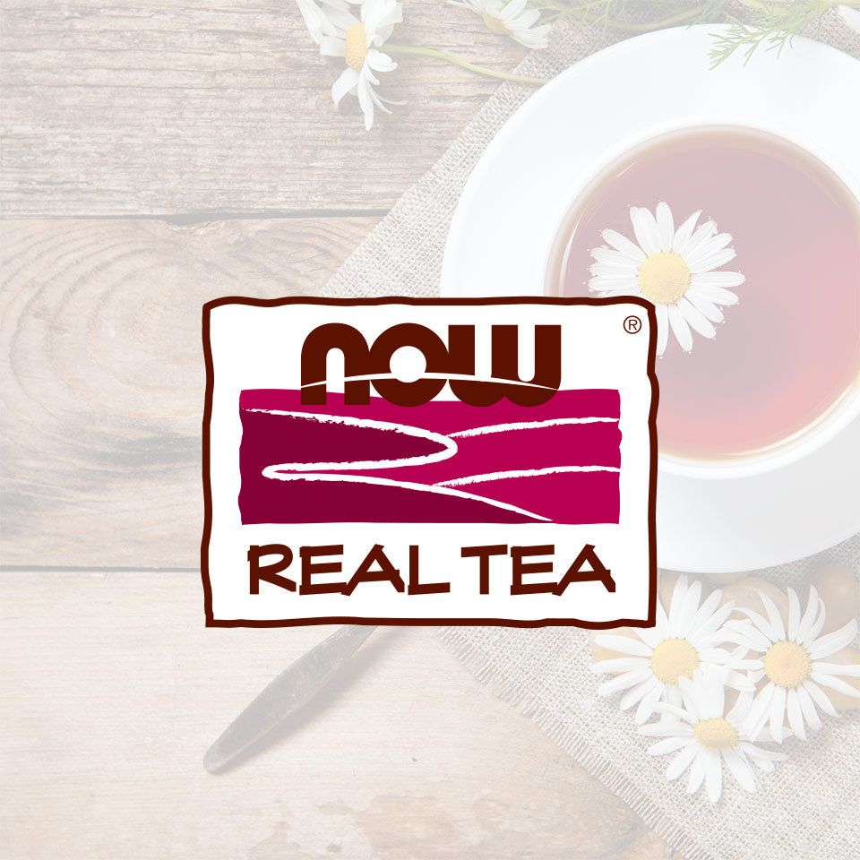 NOW Foods, Chamomile Tea, Comfort in a Cup, Relaxing and Caffeine-Free, Non-GMO, 24-Count - Bloom Concept