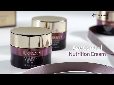 TERRAZEN Age Control Nutrition Cream: Wrinkle-Reducing Formula with Hyaluronic Acid, Plant Stem Cell, Real Protein, and Plant Squalane 15ml/50ml