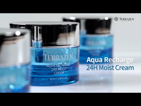 Terrazen Aqua Recharge 24H Moist Cream 15ml/50ml - 24Hr lasting hydration - Dual Biotics, Hyaluronic Acids for ultimate hydration and nourishment