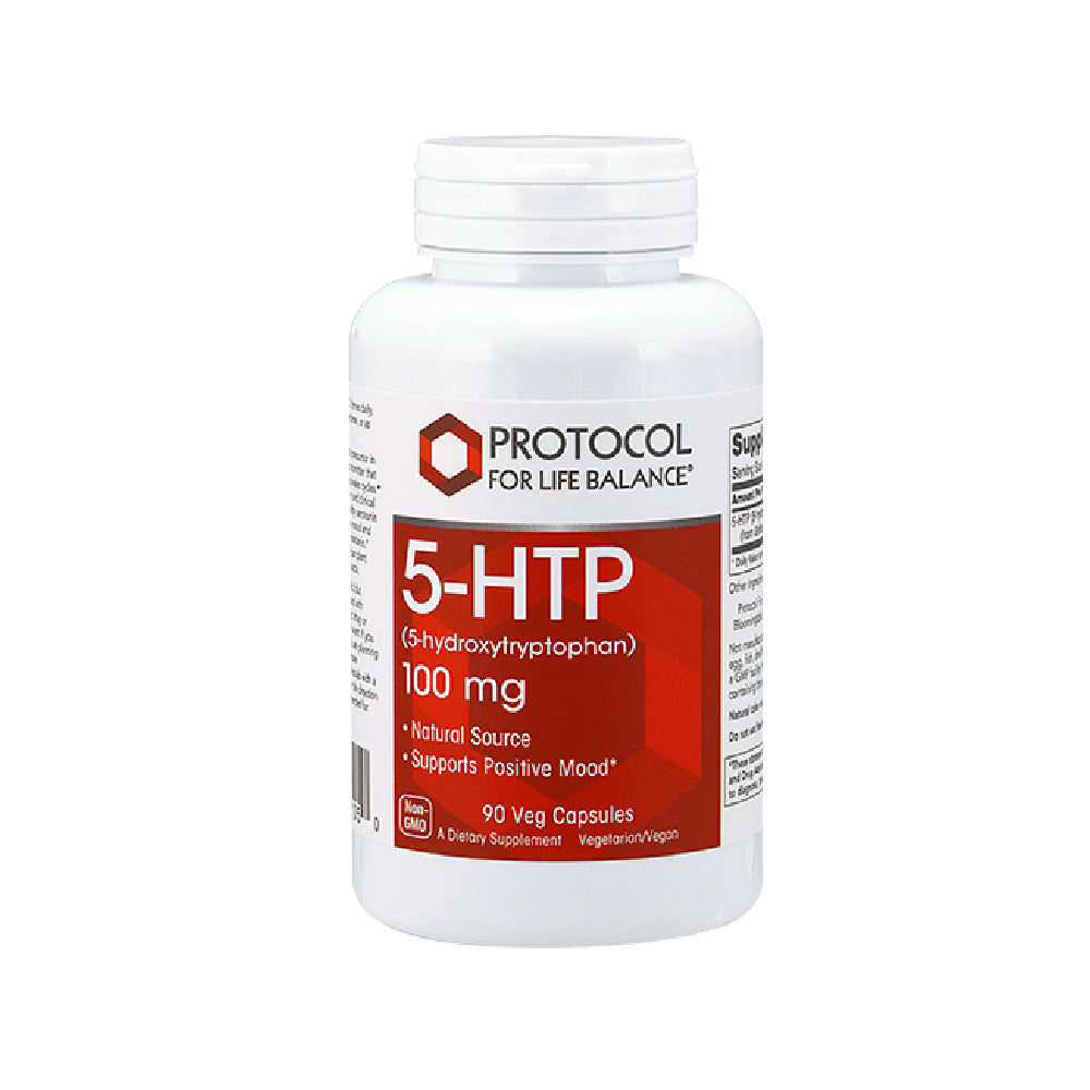 Protocol for Life Balance, 5-HTP, 100 mg, 90 Veg Capsules - Bloom Concept