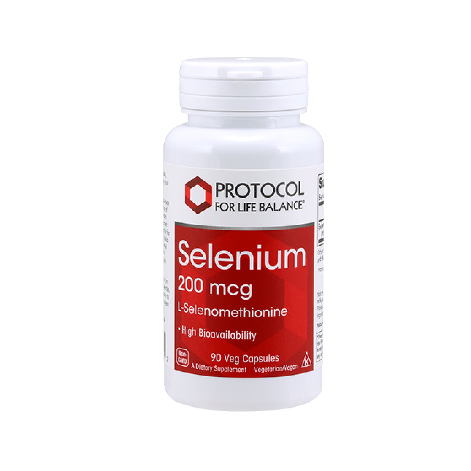 Protocol for Life Balance, Selenium, 200 mcg, 90 Veg Capsules Vitamins &amp; Supplements Protocol For Life Balance