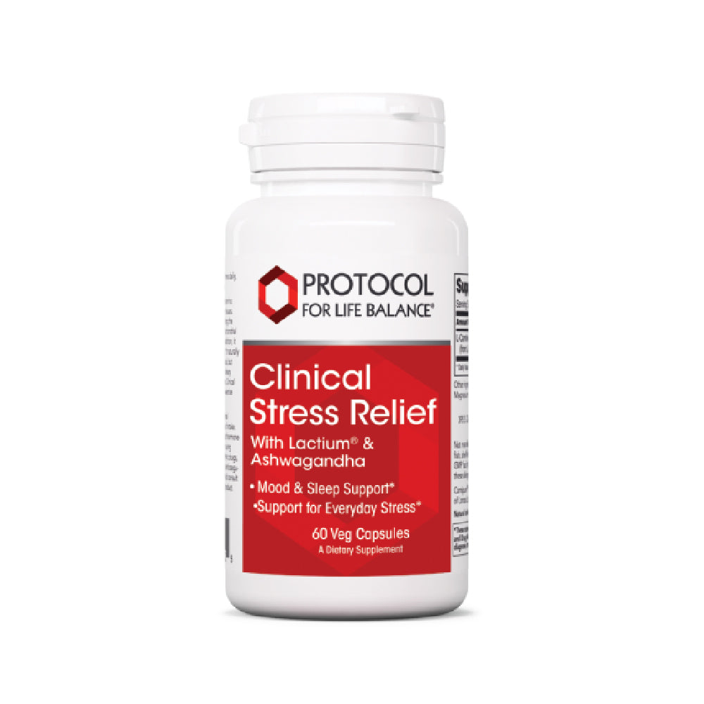 Protocol for Life Balance, Clinical Stress Relief , 60 Veg Capsules - Bloom Concept