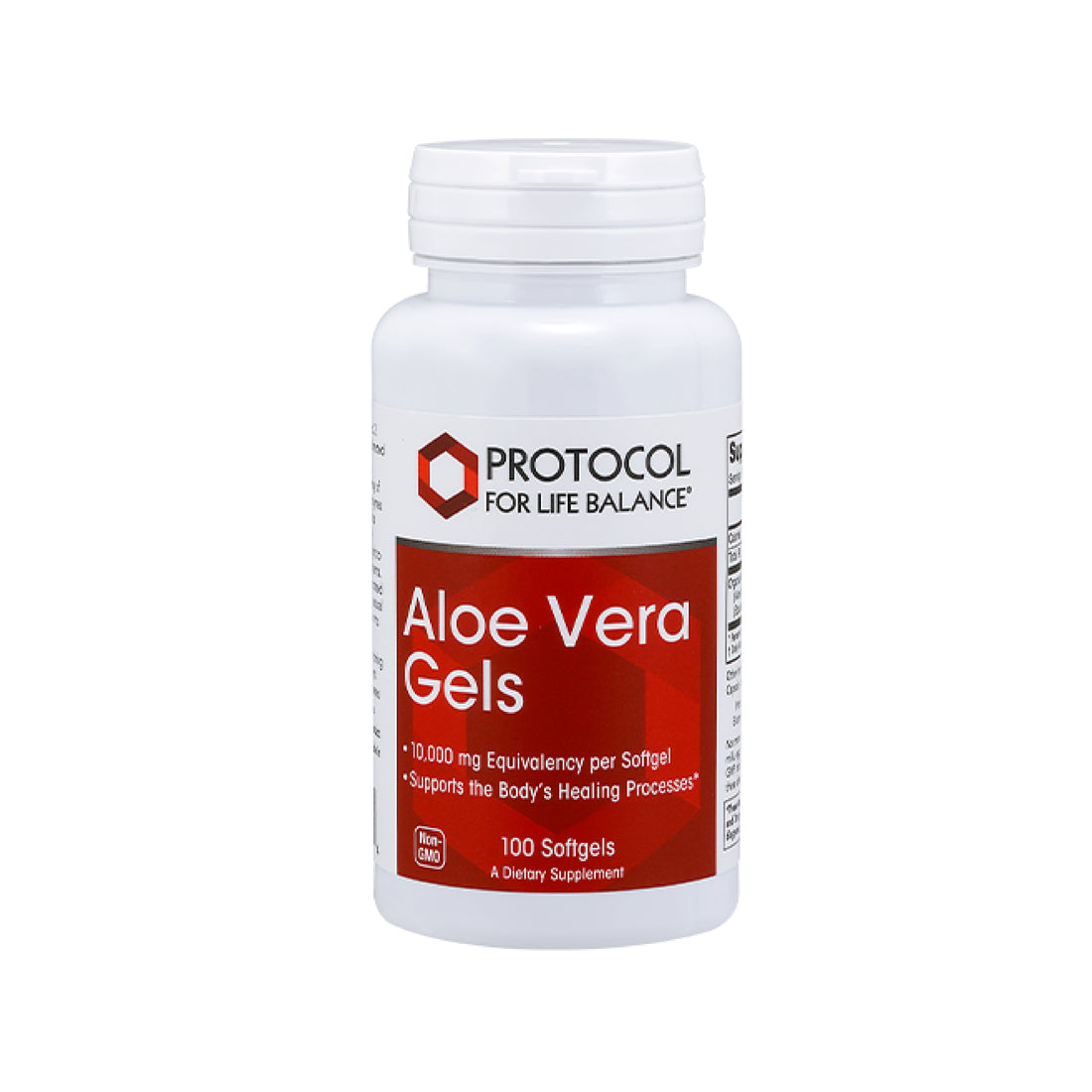Protocol for Life Balance, Aloe Vera Gels, 100 Softgels Vitamins &amp; Supplements Protocol For Life Balance