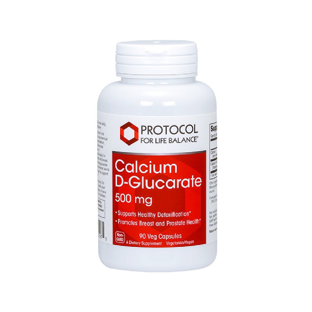 Protocol for Life Balance, Calcium D-Glucarate, 500 mg, 90 Veg Capsules - Bloom Concept