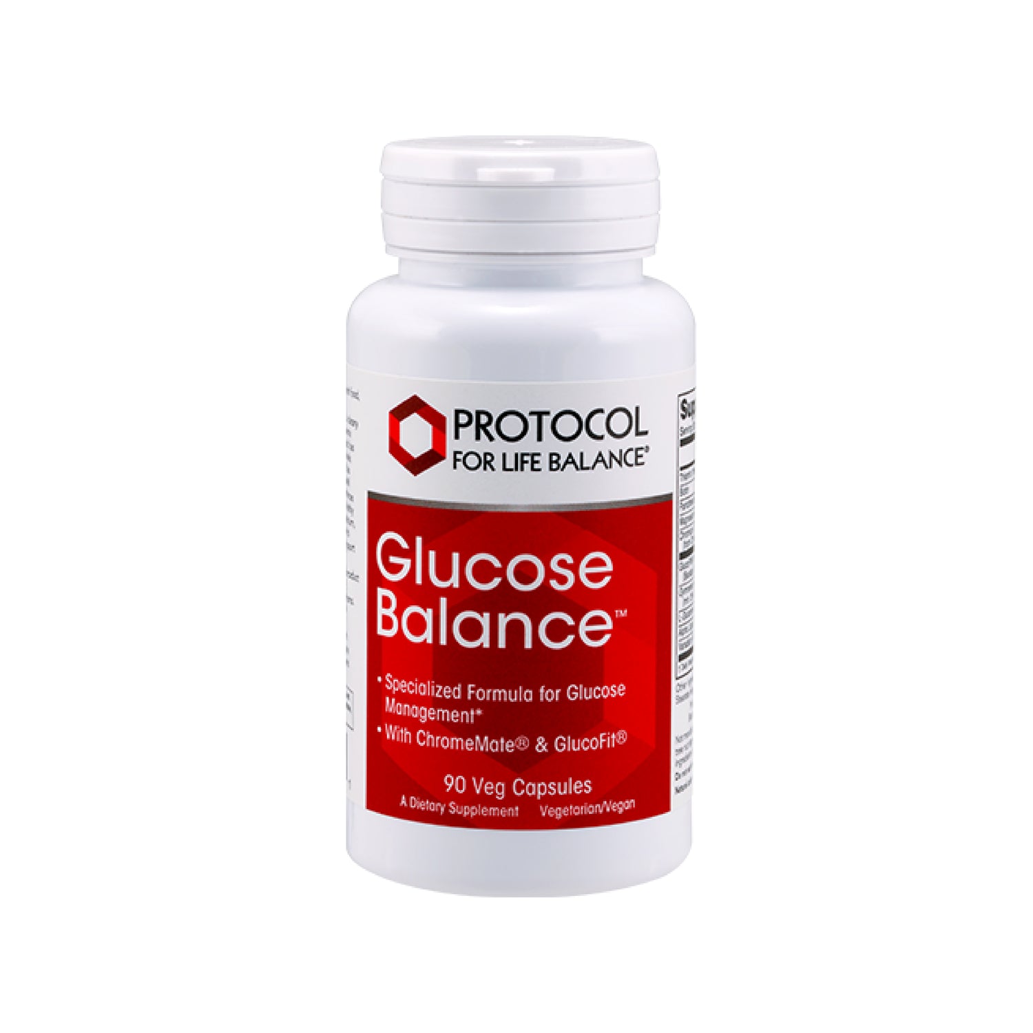 Protocol for Life Balance, Glucose Balance, 90 Veg Capsules Vitamins &amp; Supplements Protocol For Life Balance