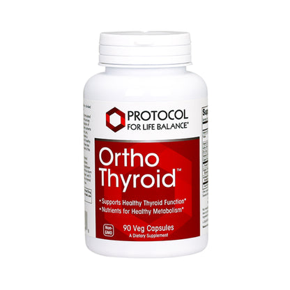 Protocol for Life Balance, Ortho Thyroid, 90 Veg Capsules Vitamins &amp; Supplements Protocol For Life Balance
