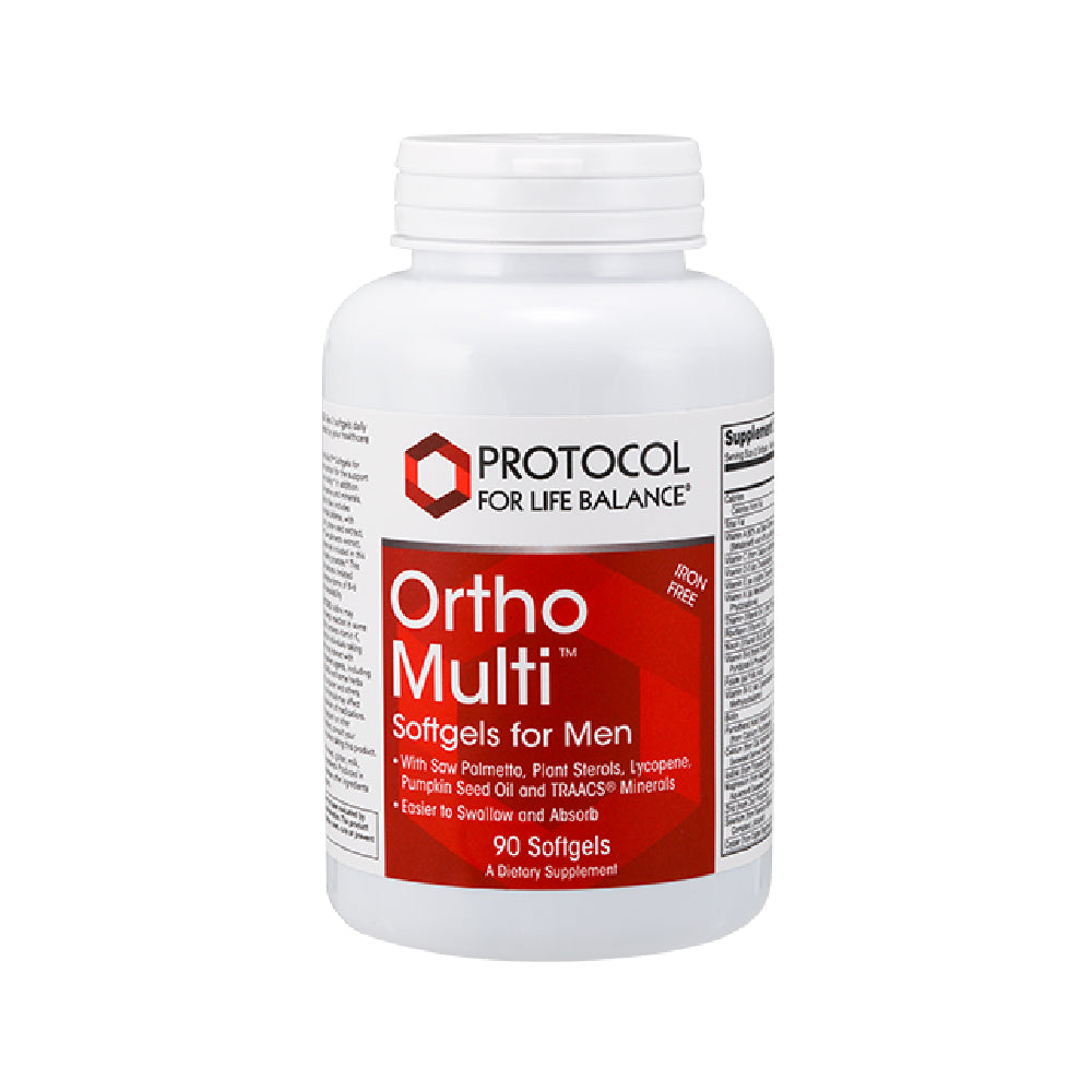 Protocol for Life Balance, Ortho Multi, Softgels for Men, 90 Softgels Supplement Protocol For Life Balance