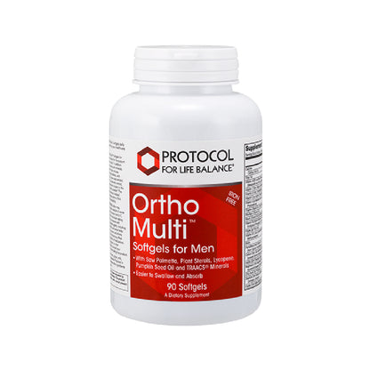 Protocol for Life Balance, Ortho Multi, Softgels for Men, 90 Softgels Supplement Protocol For Life Balance