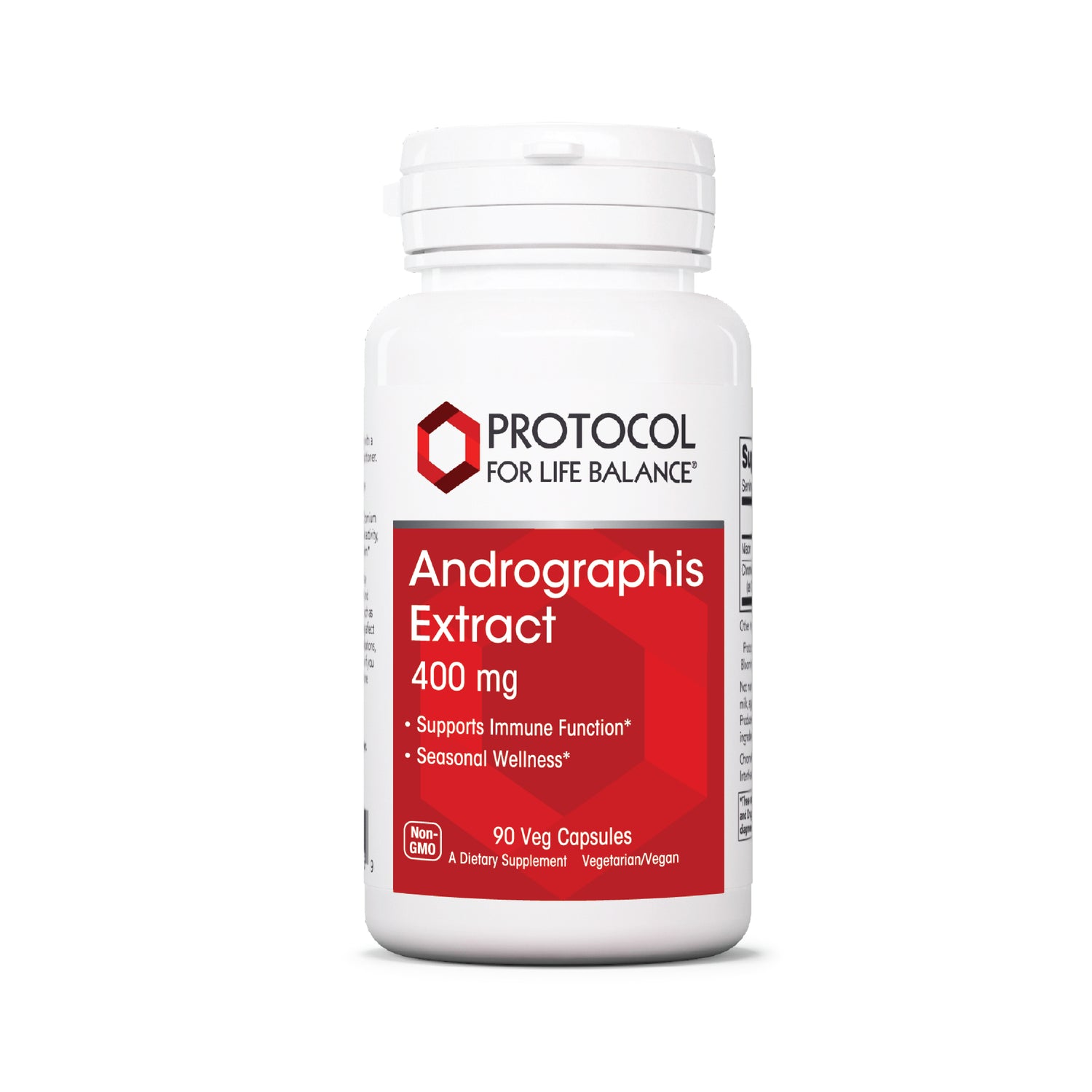 Protocol for Life Balance, Andrographis Extract 400 mg, 90 Veg Capsules Vitamins &amp; Supplements Protocol For Life Balance