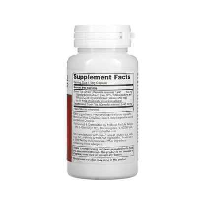 Protocol for Life Balance, EGCg Green Tea Extract, 200 mg, 90 Veg Capsules Vitamins &amp; Supplements Protocol For Life Balance