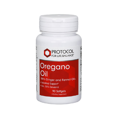 Protocol for Life Balance, Oregano Oil with Ginger and Fennel Oils, 90 Softgels Vitamins &amp; Supplements Protocol For Life Balance