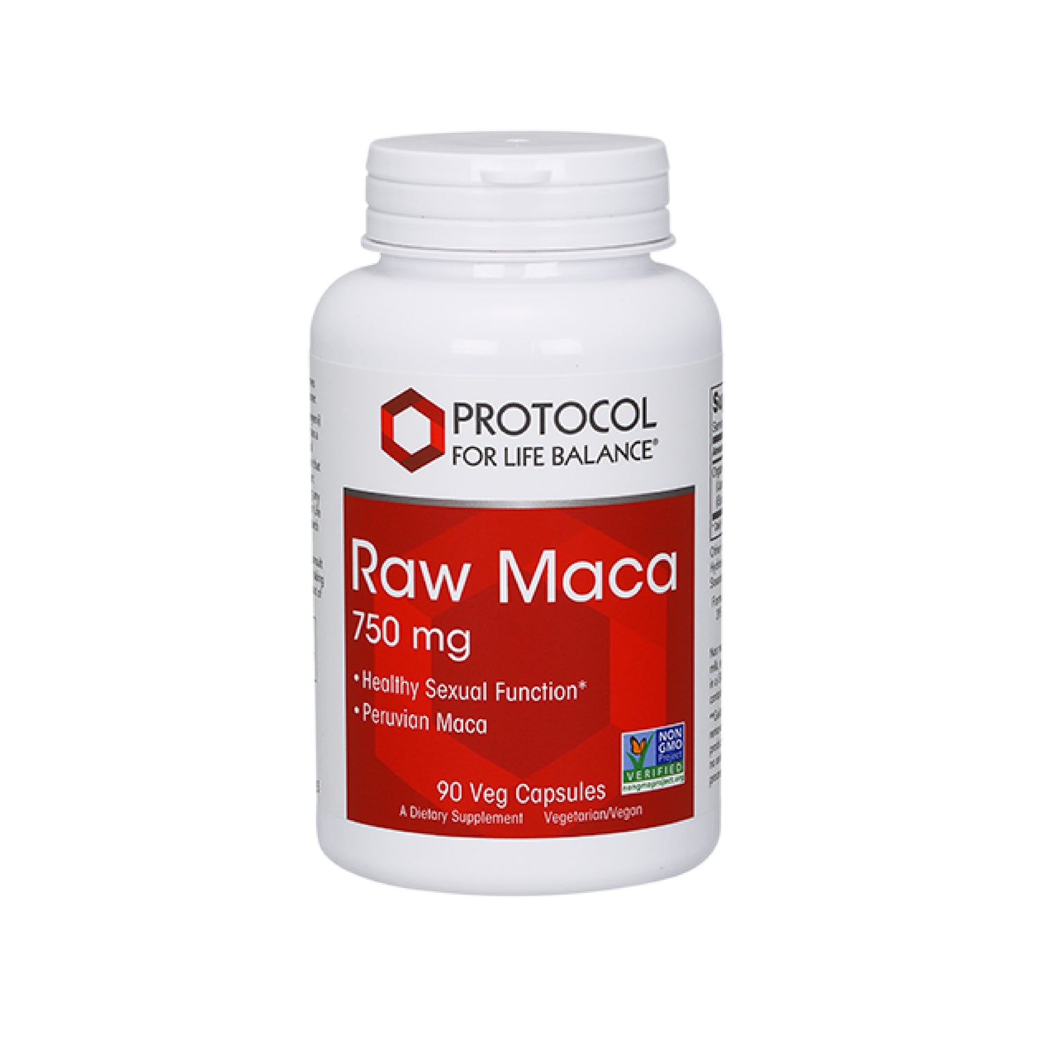 Protocol for Life Balance, Raw Maca, 750 mg , 90 Veg Capsules - Bloom Concept