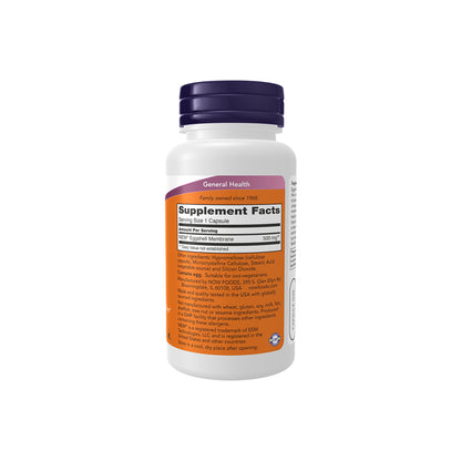 NOW Supplements, Eggshell Membrane (A Unique Biological Matrix Composed of Major Joint Constituents) 500 mg, 60 Veg Capsules Vitamins &amp; Supplements NOW Foods USA